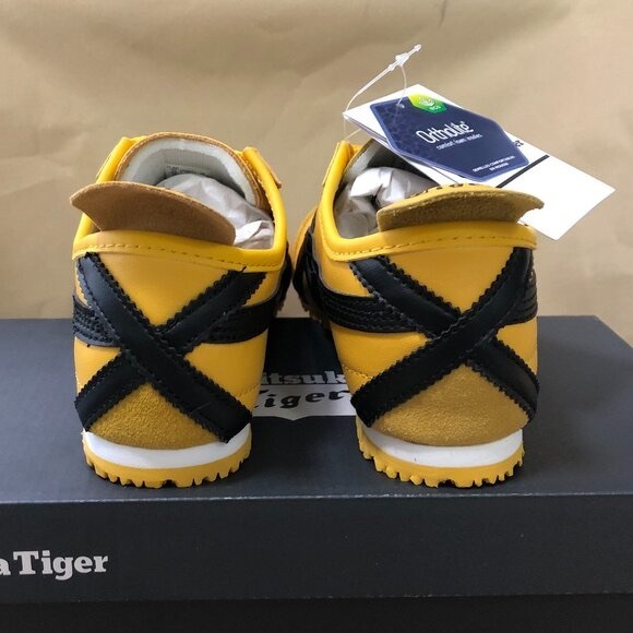 Onitsuka Tiger by Asics Yellow and Black Sneakers - Picture 3 of 9